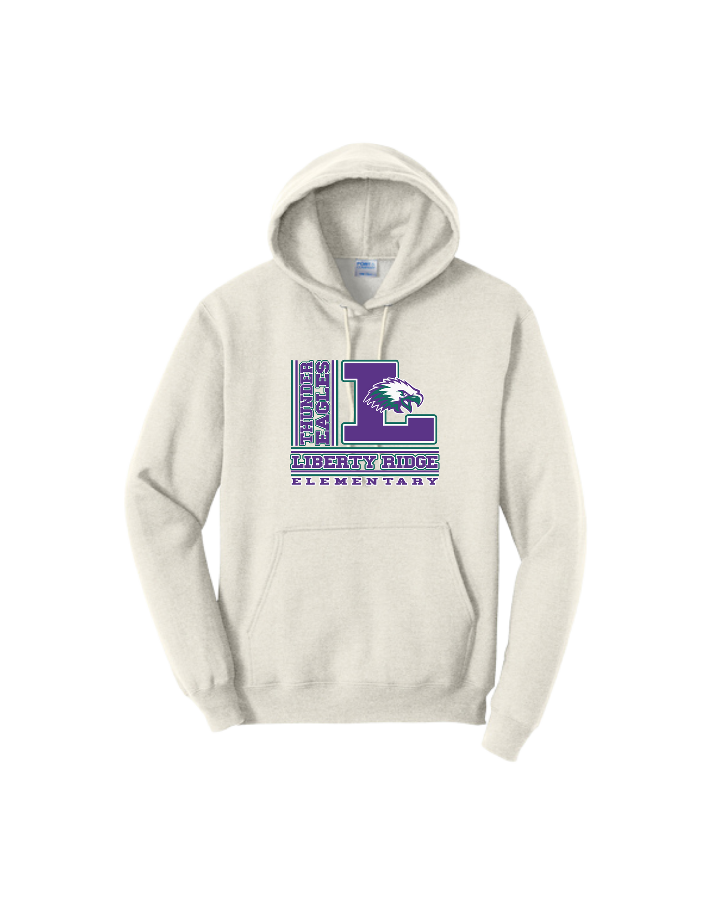 Liberty Ridge Elementary P&C Hooded Sweatshirt - Main Logo