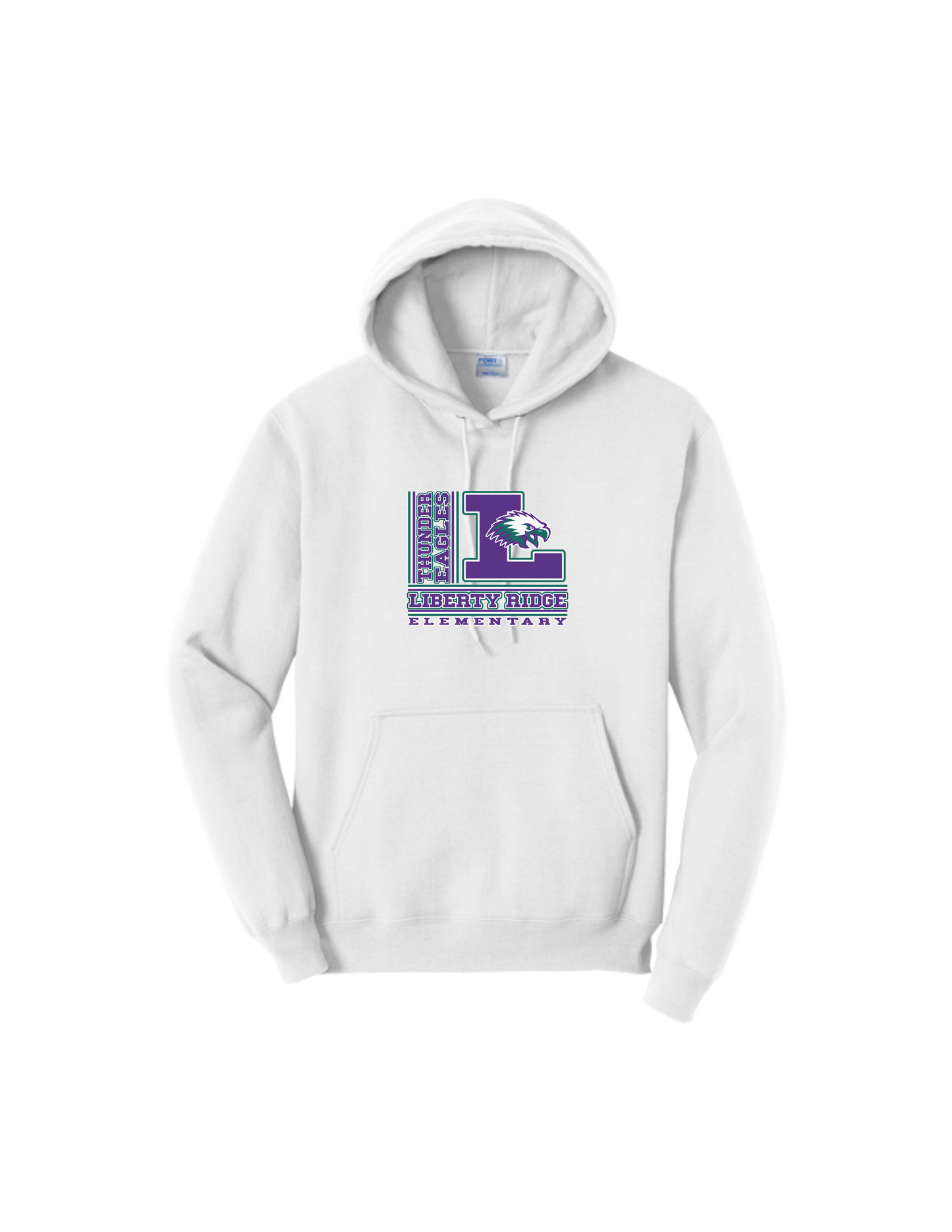Liberty Ridge Elementary P&C Hooded Sweatshirt - Main Logo