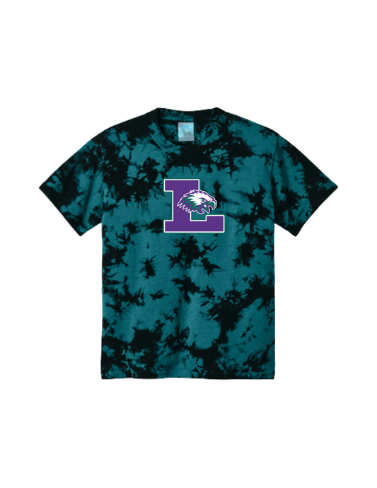 Liberty Ridge Elementary P&C Crystal Tie-Dye Tee (Black/Teal)
