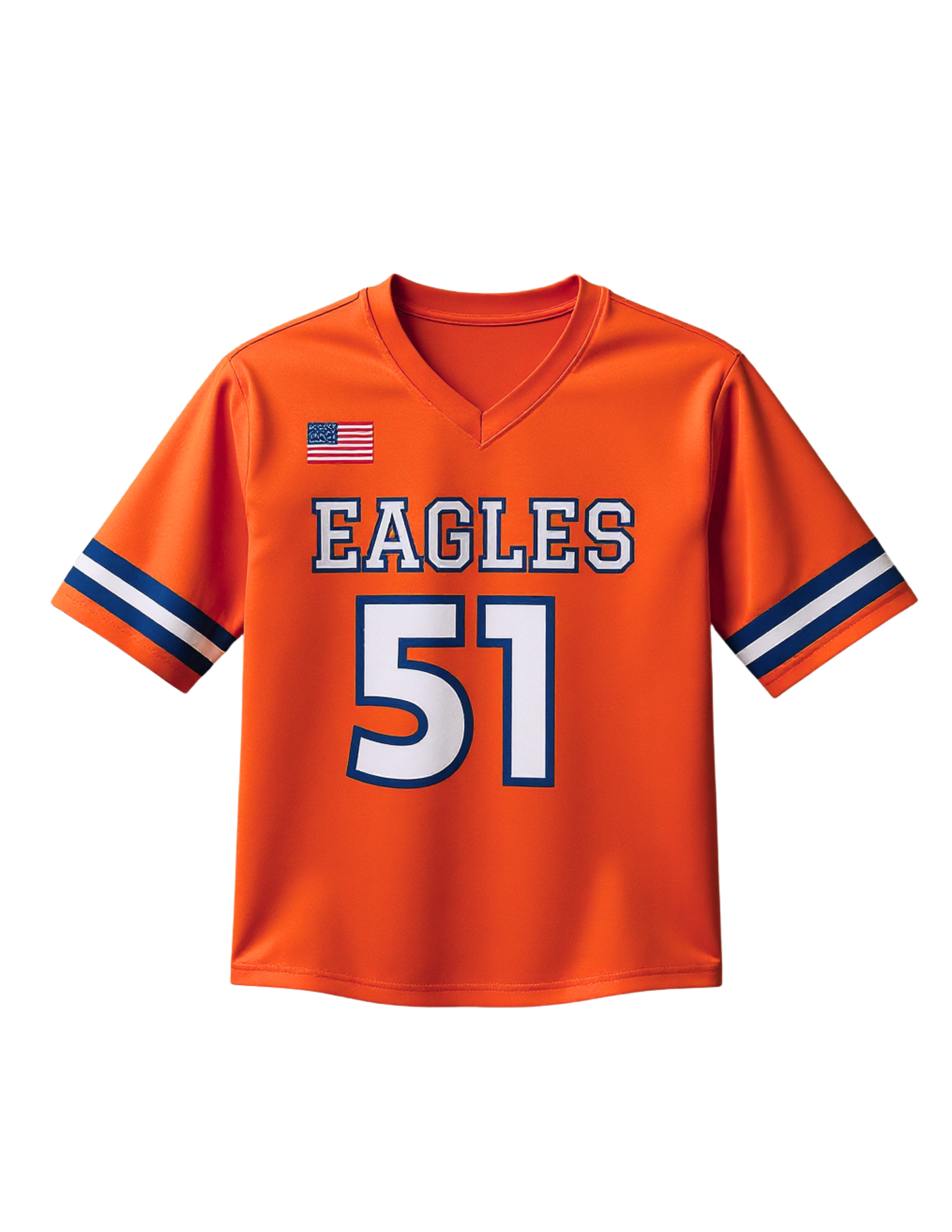 GK Football Orange Fan Jersey