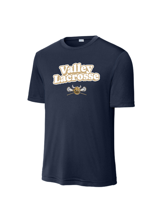 Yakima Valley Lacrosse Sport-Tek Dri-Fit Tee Valley Logo