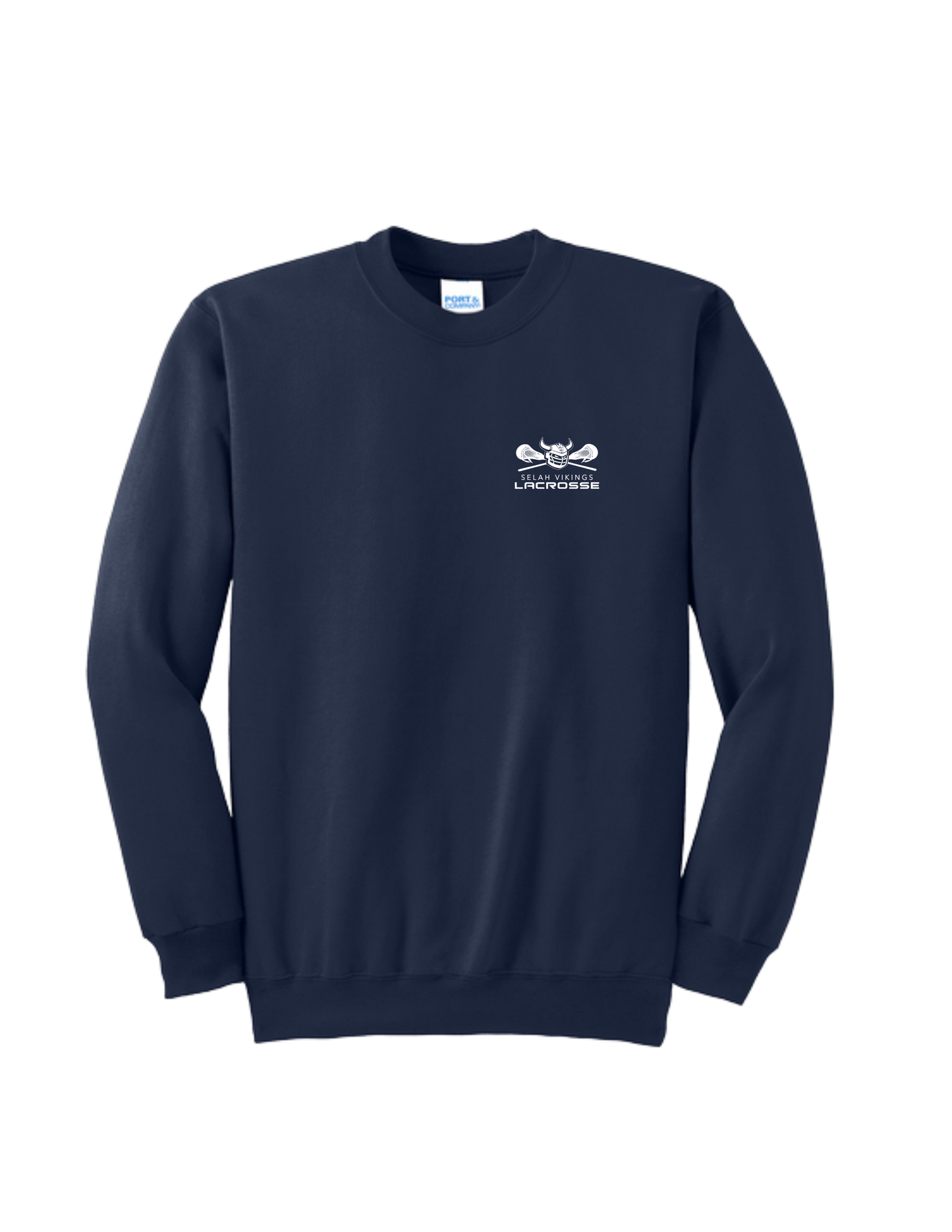 Selah Lacrosse P&C Core Fleece Crewneck Sweatshirt (Left Chest Logo)