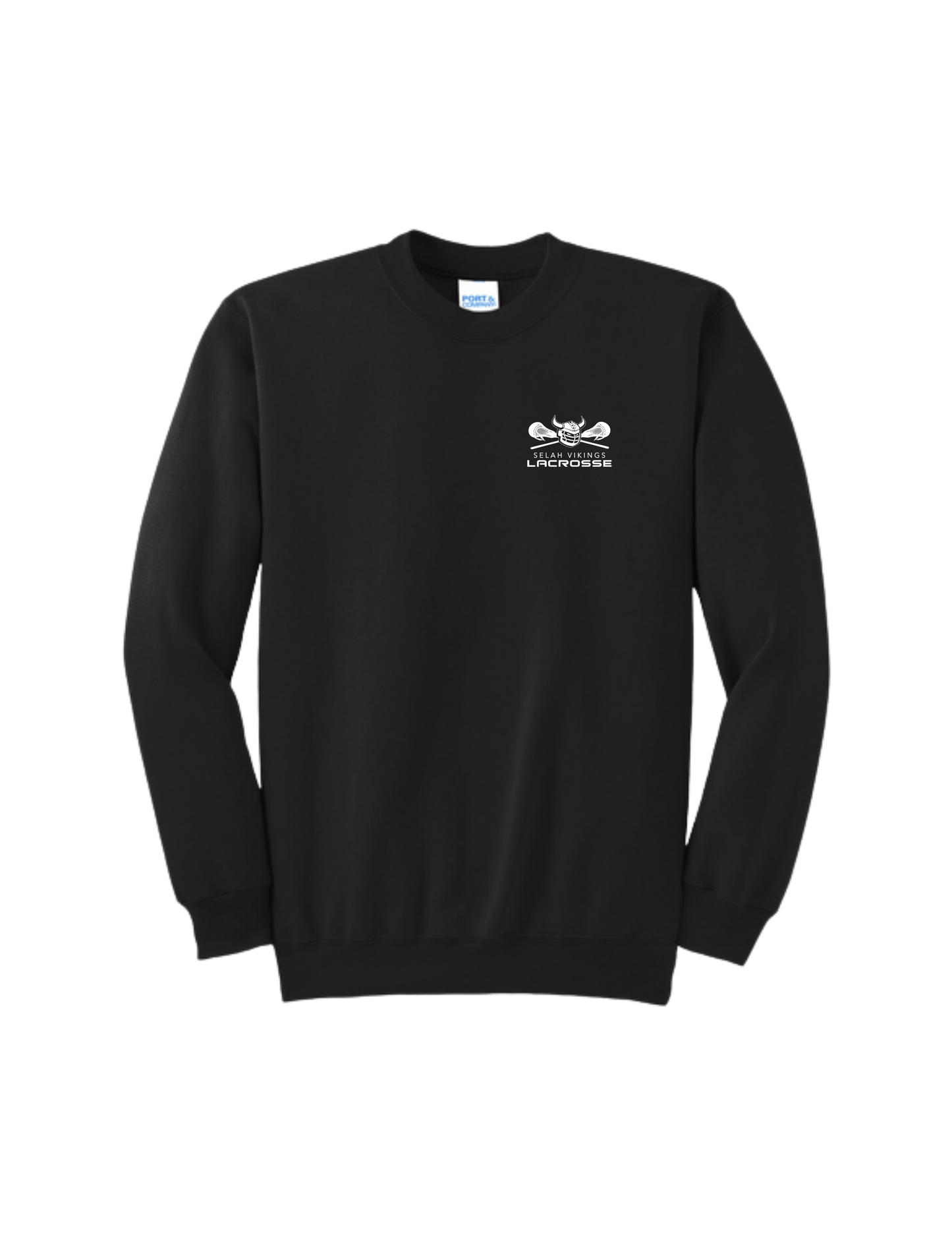 Selah Lacrosse P&C Core Fleece Crewneck Sweatshirt (Left Chest Logo)