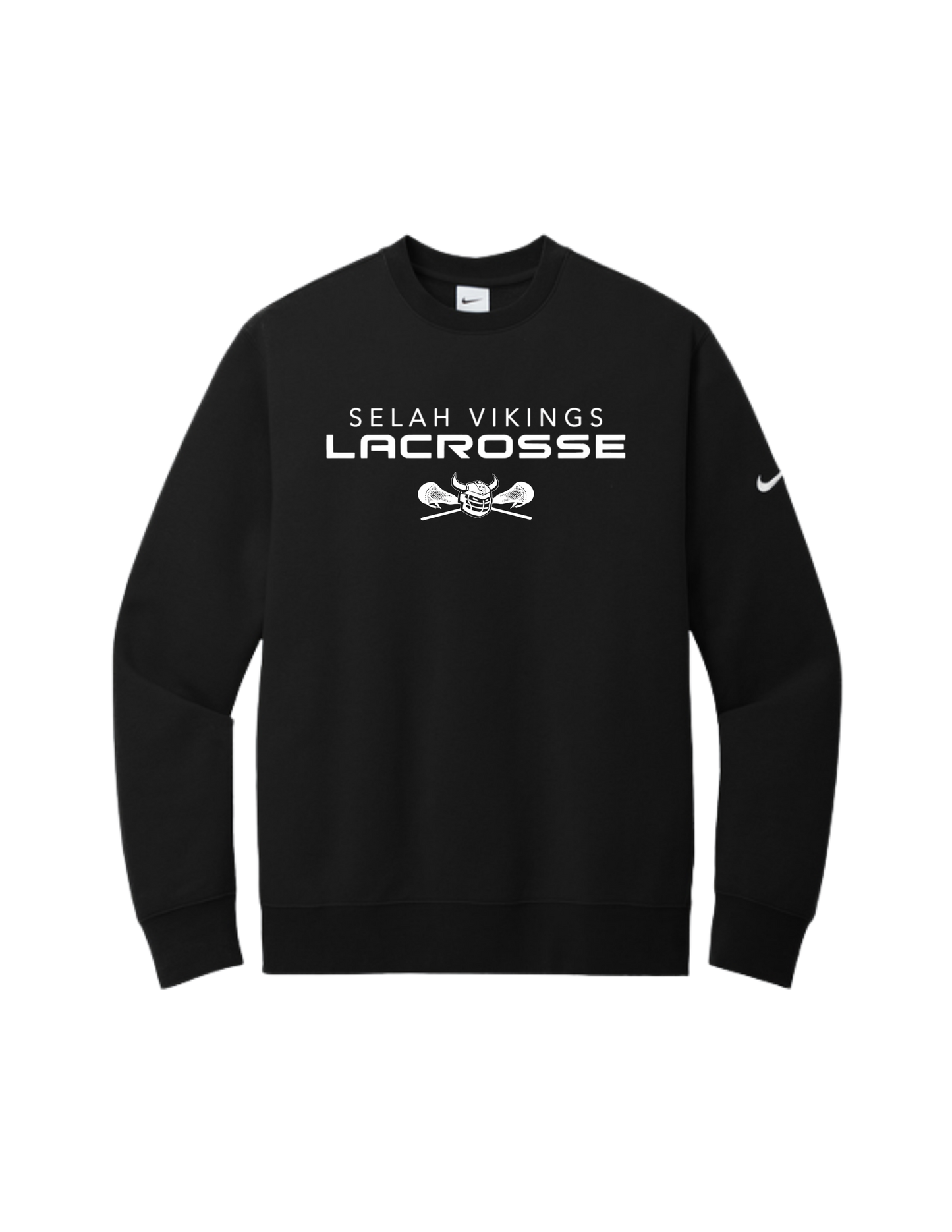 Selah High School Lacrosse Nike Club Fleece Crewneck