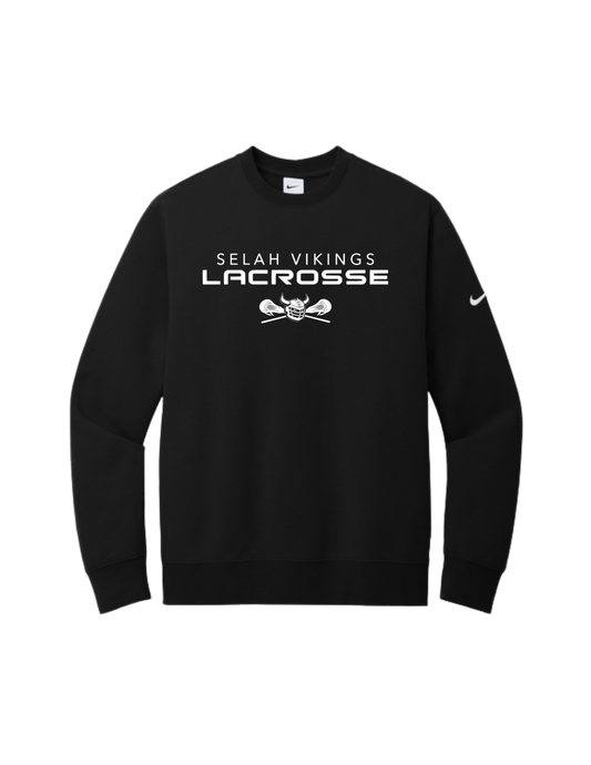 Selah High School Lacrosse Nike Club Fleece Crewneck