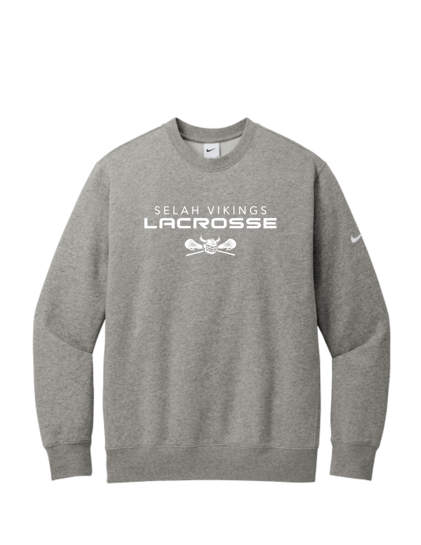 Selah High School Lacrosse Nike Club Fleece Crewneck