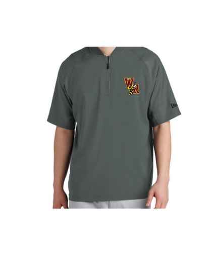 White River Lacrosse New Era Cage Short Sleeve 1/4 Zip