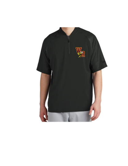 White River Lacrosse New Era Cage Short Sleeve 1/4 Zip