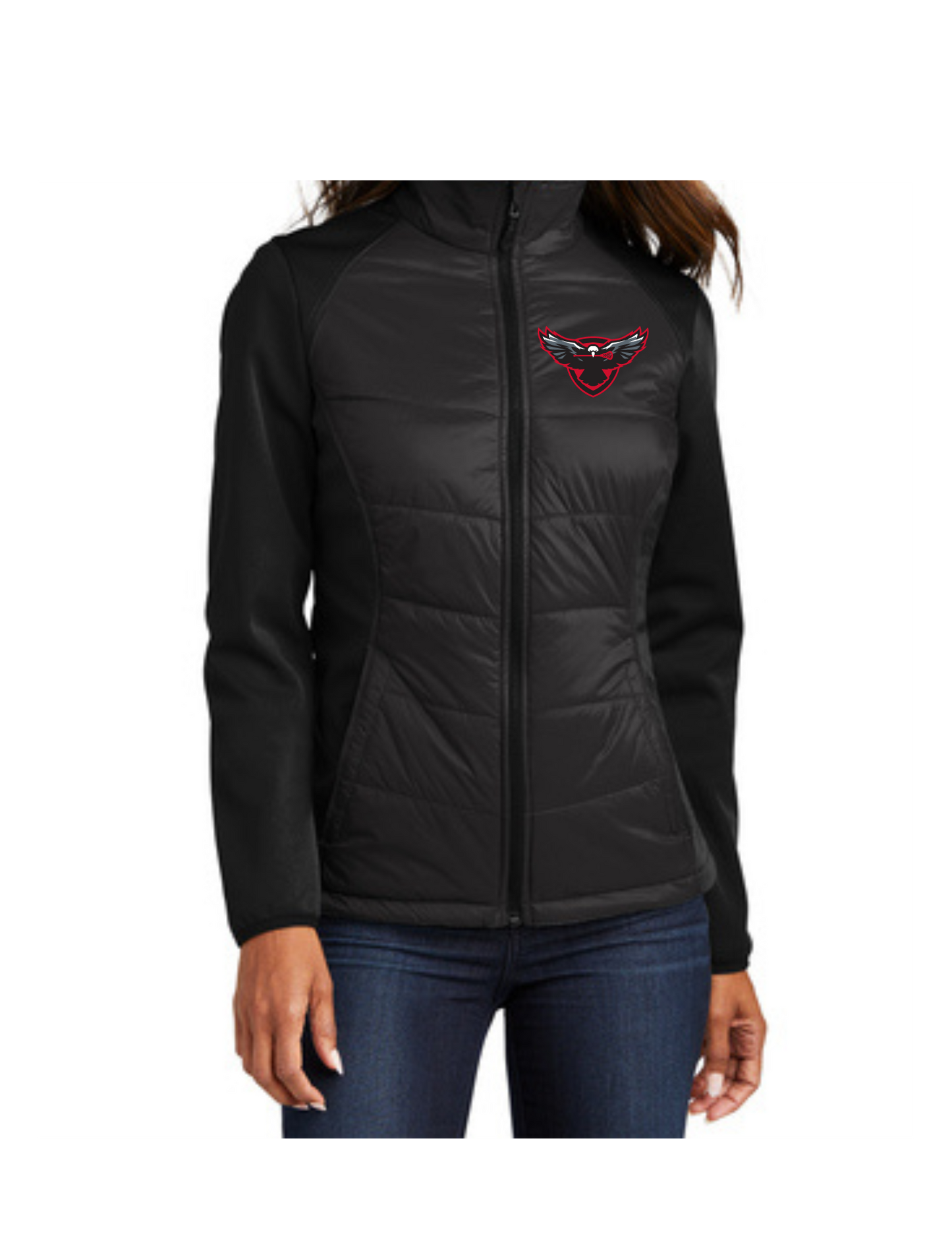 North Tapps Lacrosse Ladies Hybrid Soft Shell Jacket