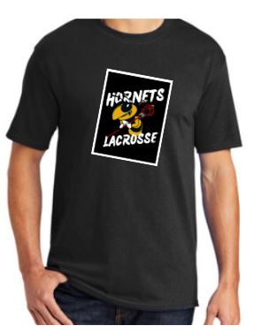 Short Sleeve T-Shirt Posterized Hornets Lacrosse