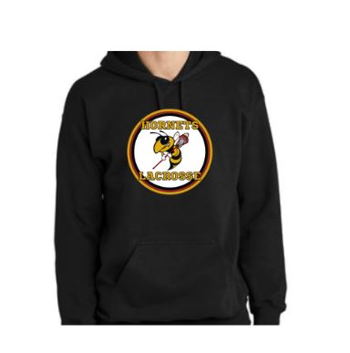 Hooded Sweatshirt Hornets Lacrosse Logo