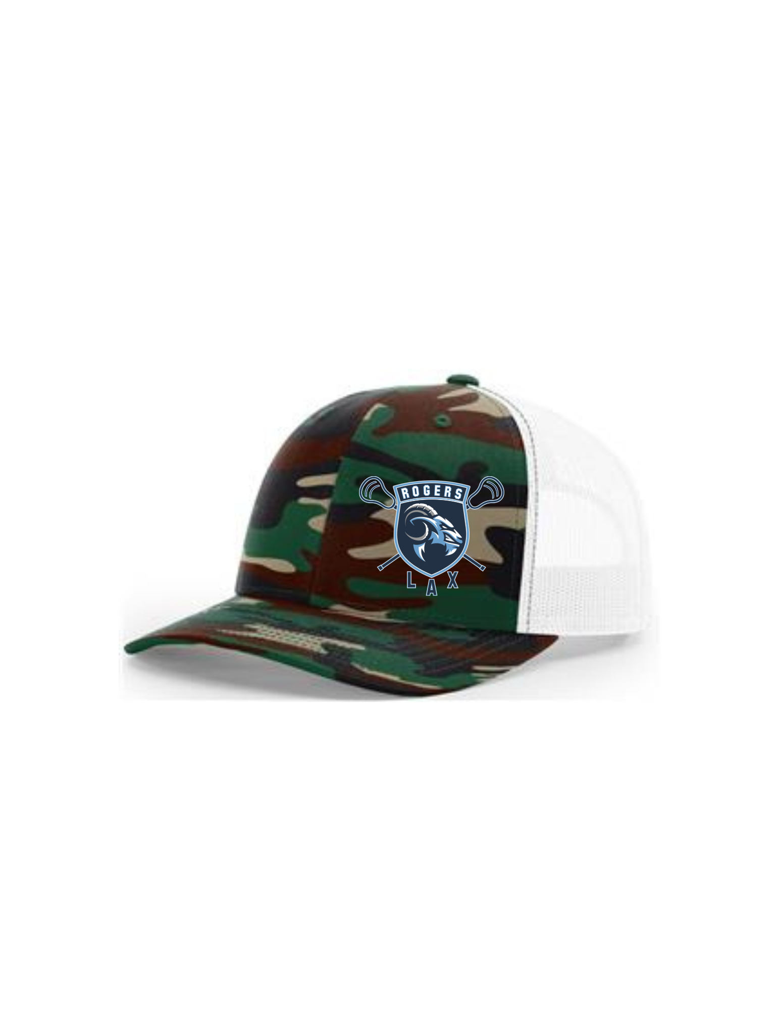 Rogers Stick Logo Twill Mesh Snapback Hat (click for more options ...